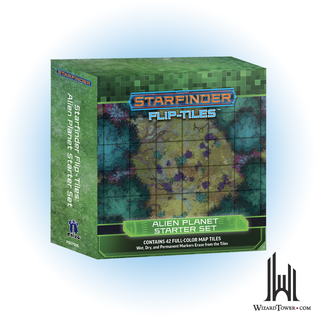 STARFINDER FLIP-TILES - ALIEN PLANET STARTER SET